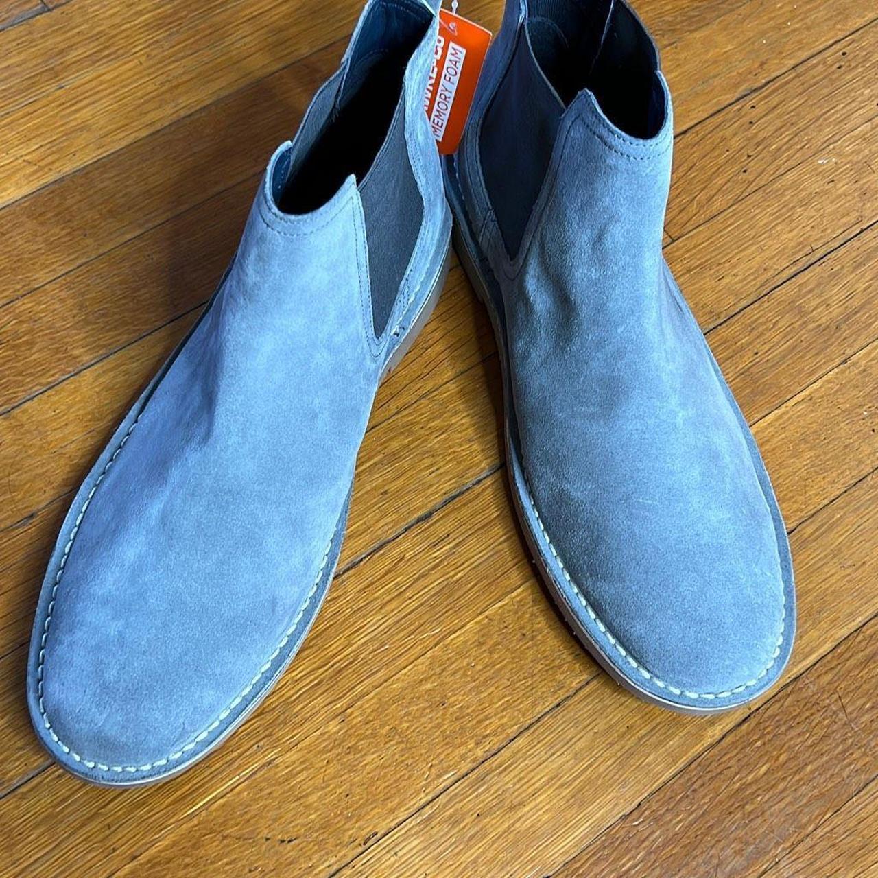 Hawke & Co. Women's Blue Boots | Depop