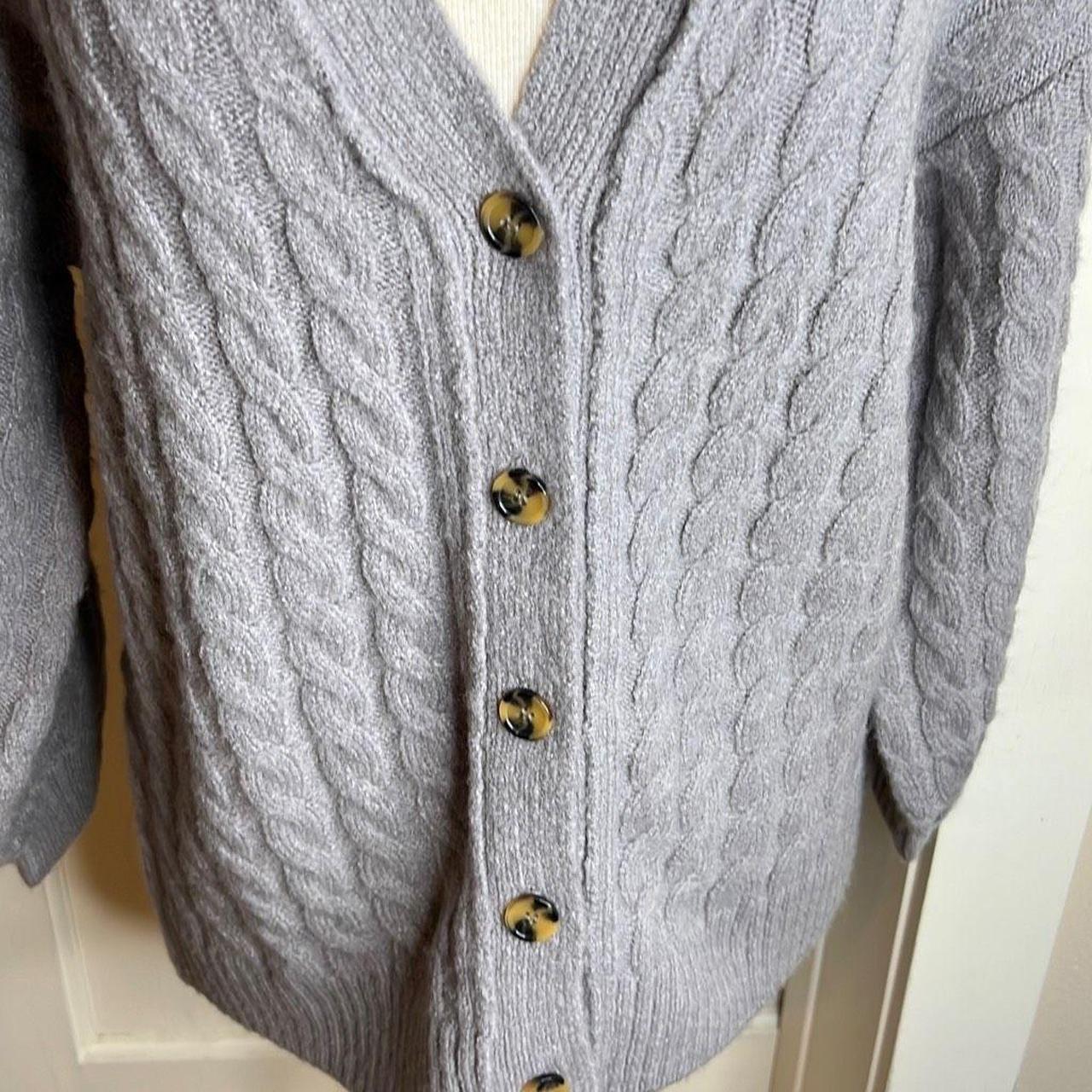 Forever 21 Women's Duster Cardigan Sweater in Grey Small