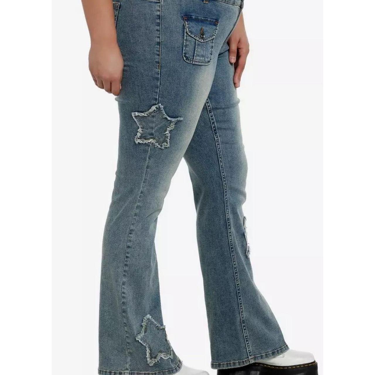 Sweet Society Star Low-Rise Flare Jeans Plus