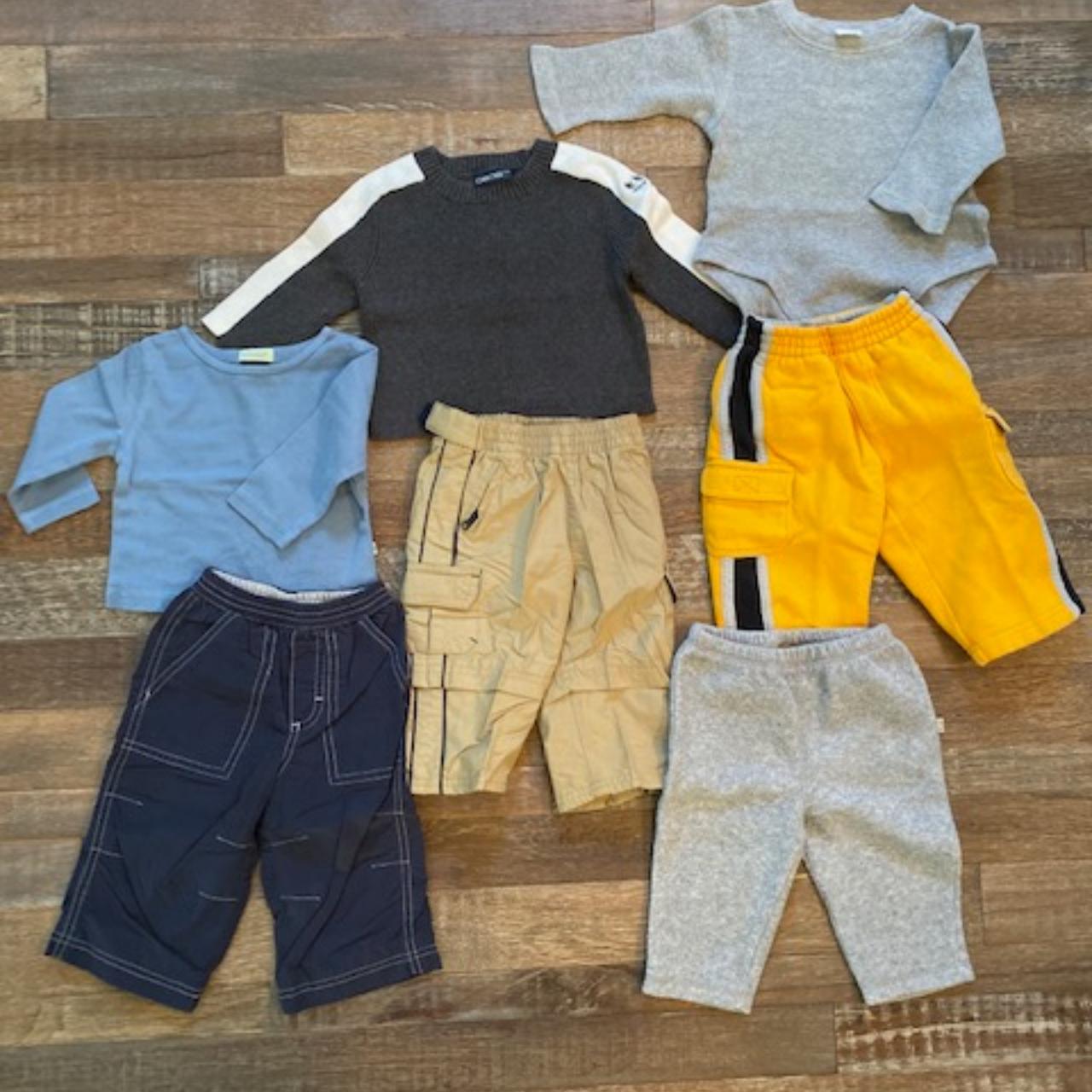 Boy's Clothes 6-12 months, 7 pieces. 2 shirts(Baby... - Depop