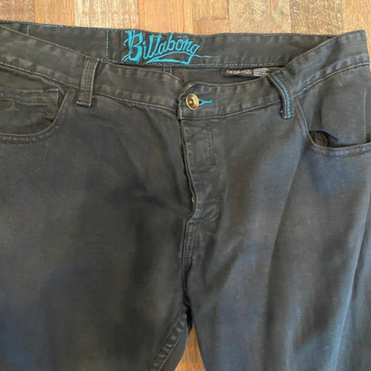 Billabong Dedbolt Black Jeans size 36 Pants are in... Depop