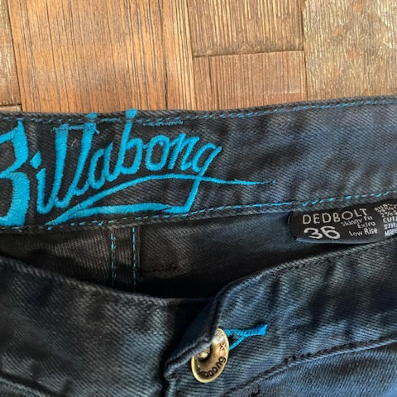 Billabong Dedbolt Black Jeans size 36 Pants are in... Depop