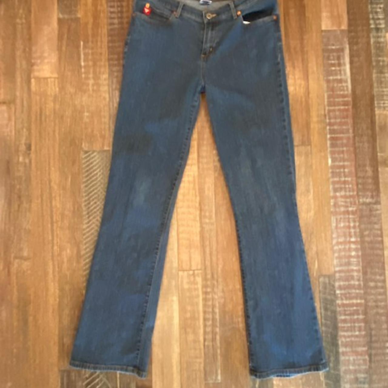 Guess Straight Leg Womens Size 30 Blue Medium Wash... - Depop