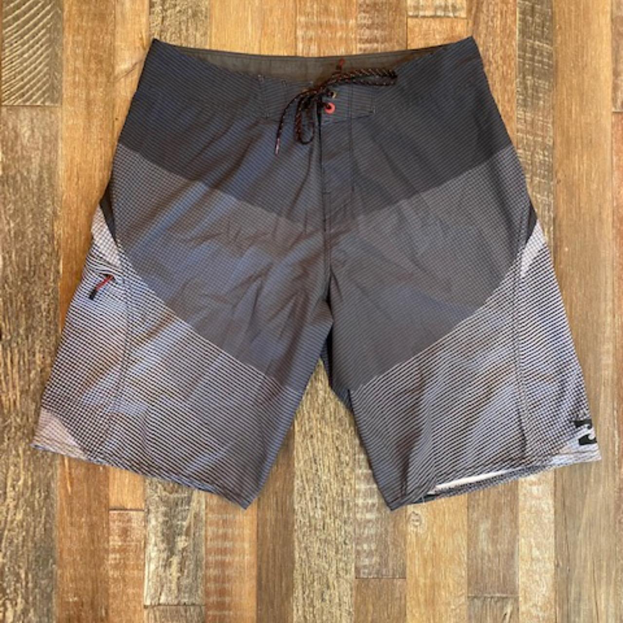 Billabong Men's Fluid X Stretch Boardshorts gray... - Depop