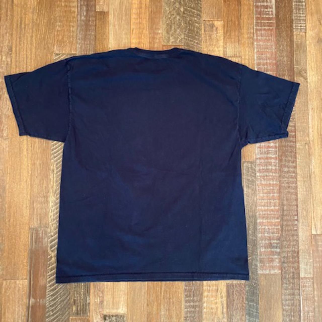 Vans Off the Wall Men's T-shirt Navy size XXL Shirt... - Depop