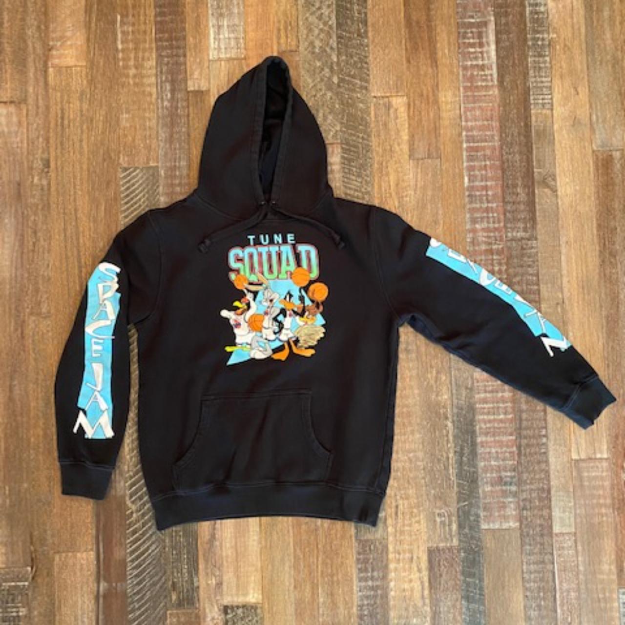 Space Jam Tune Squad Black Hoodie Men's size... - Depop