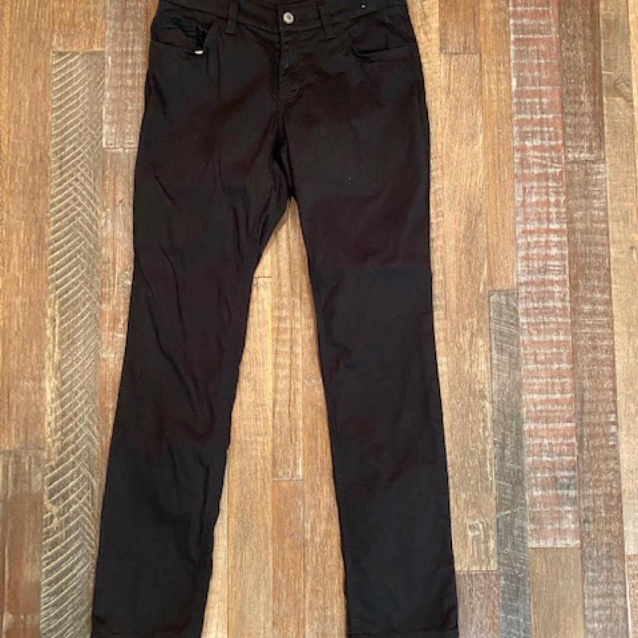 Dickies Girl Chinos Stretch Black size 7 Pants are... - Depop