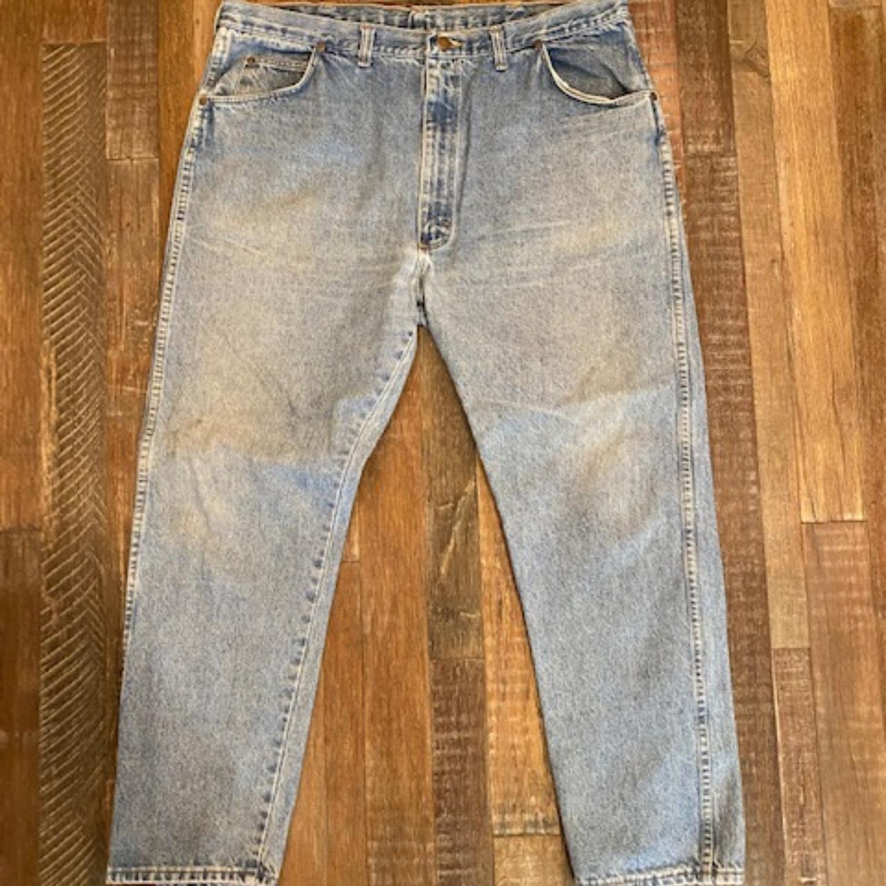 wrangler-men-s-medium-wash-jeans-size-42-x-30-jeans-depop