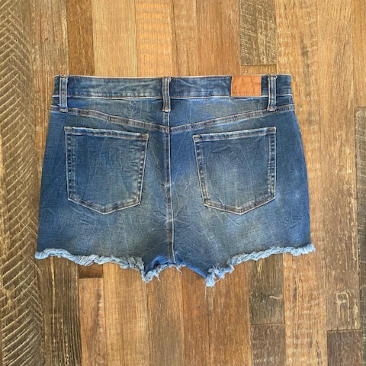 Aeropostale Women's Blue Shorts | Depop