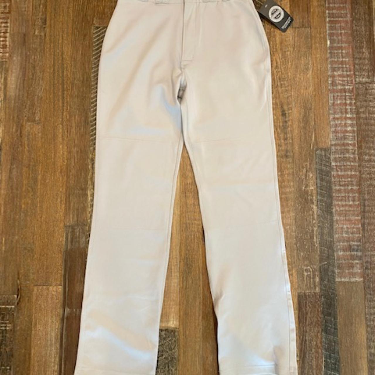 Marucci Men's Baseball Pants Double Knit Knee Gray... Depop