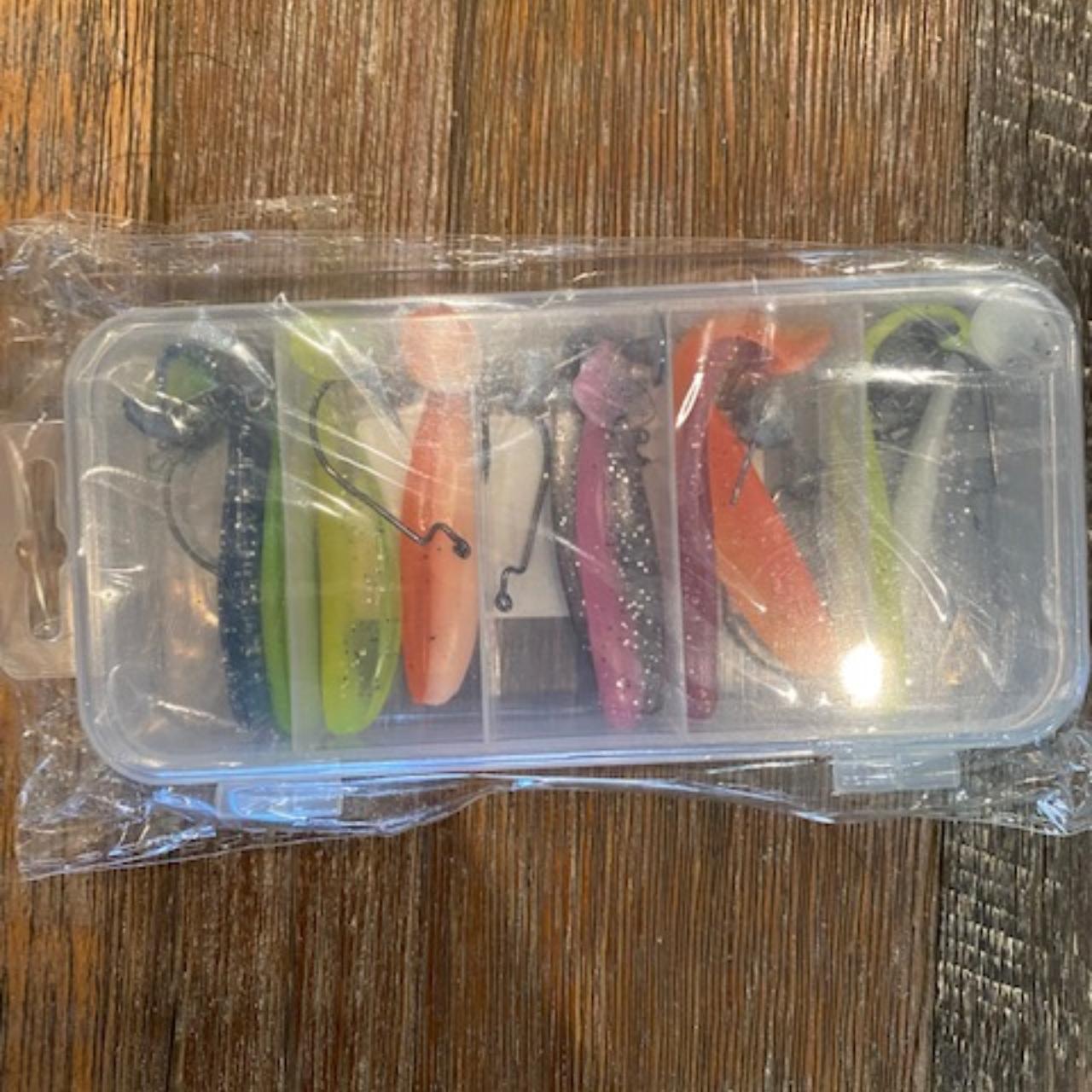 20+ Piece Mini Swimbait Set with Box NEW, Baits are