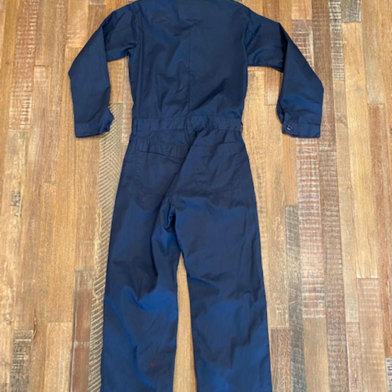 Government Issue U.S. Navy Utility Coveralls Blue... - Depop