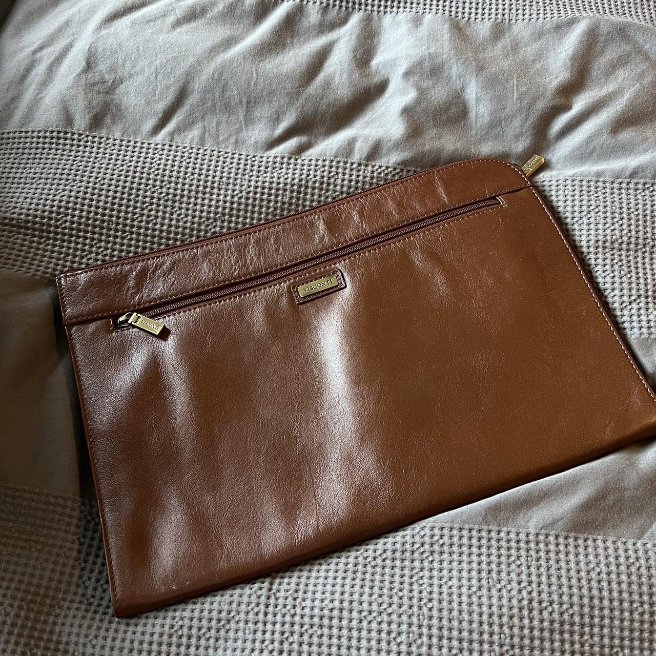 Visconti leather folio - Depop