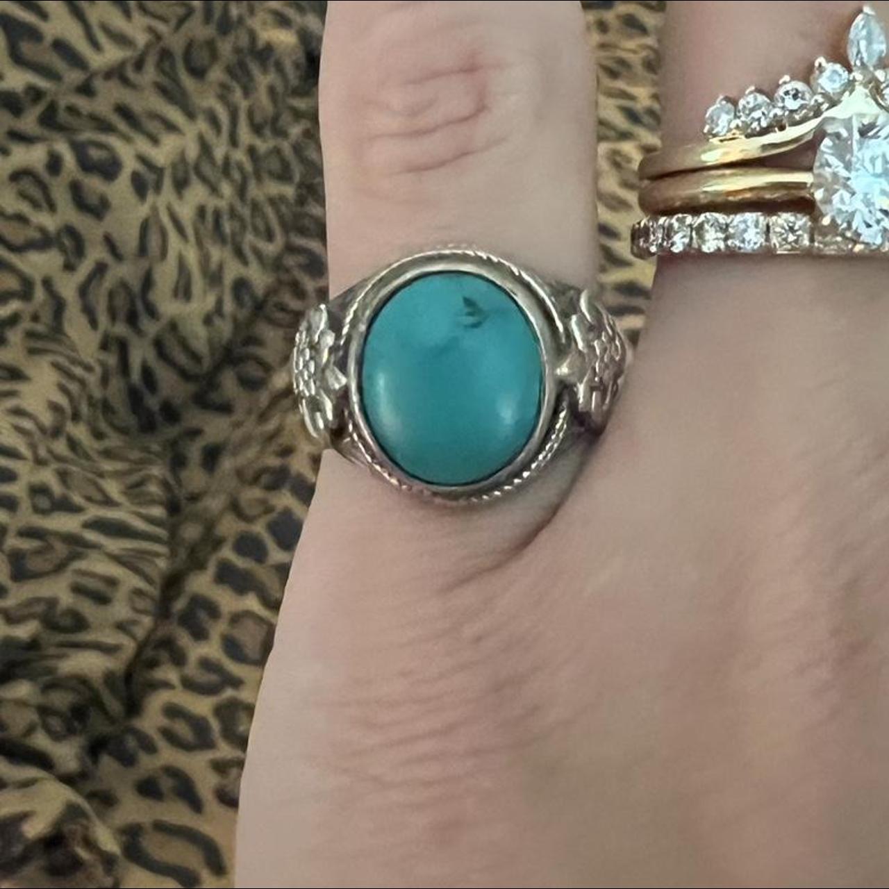 Sundance catalog turquoise ring Depop