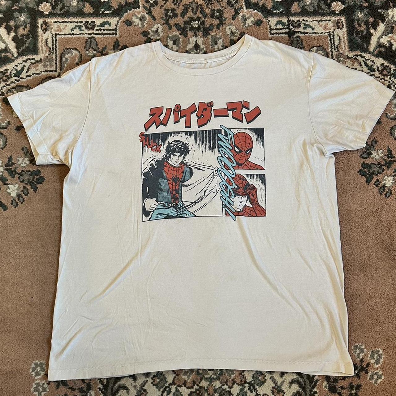 Marvel Spider-Man comic book anime style shirt. No... - Depop