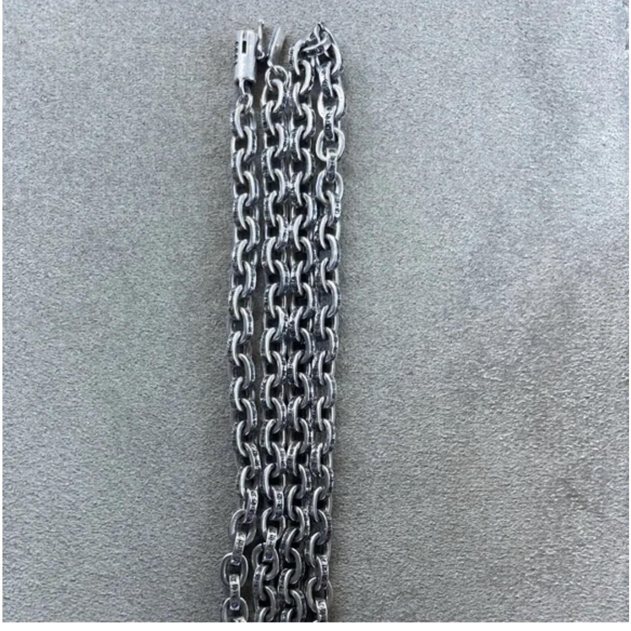 CHROME HEARTS ペーパーチェーンネックレス　24インチ クロムハーツペーパーチェーンネックレス 24インチ（約61cm