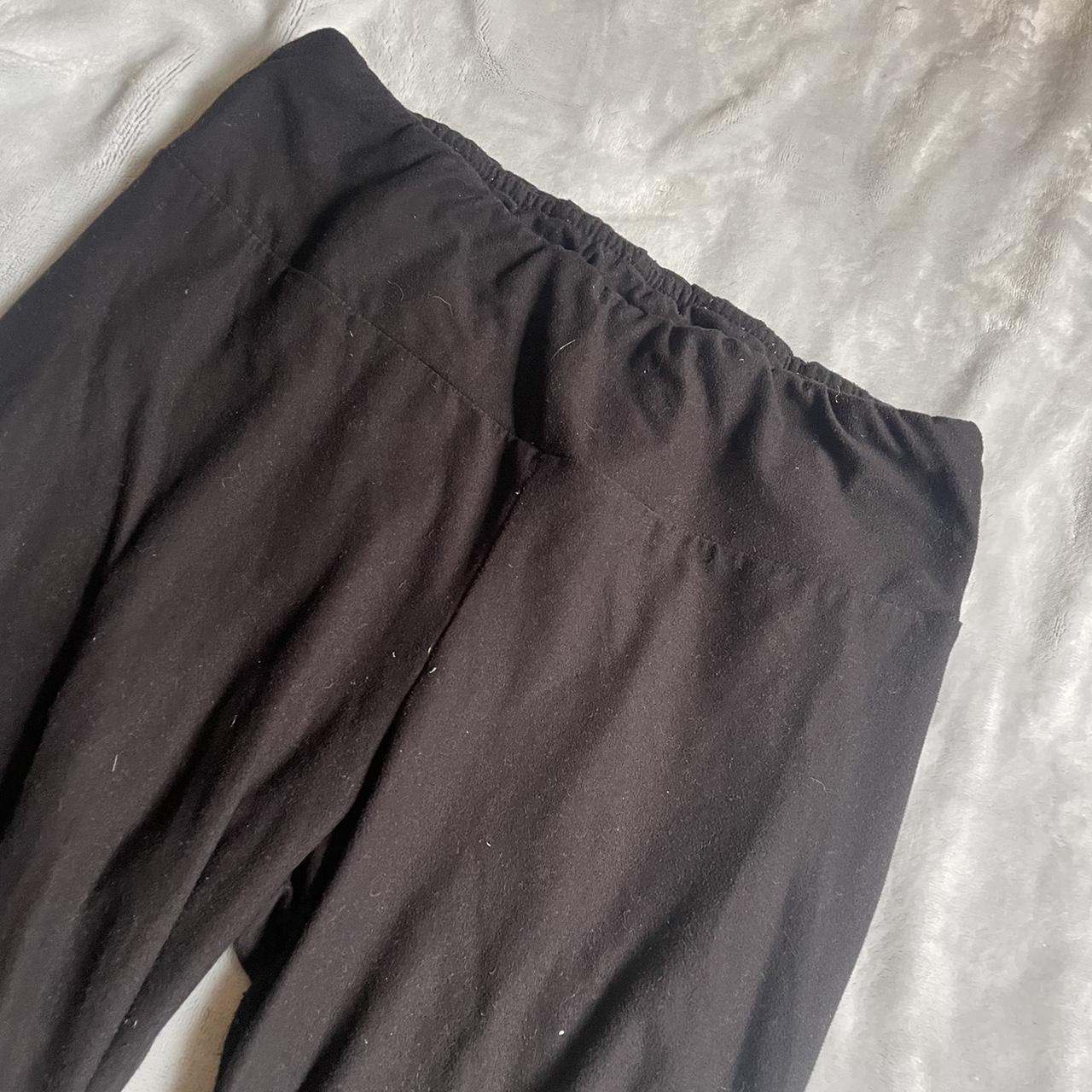 Walmart Women's Black Leggings Depop