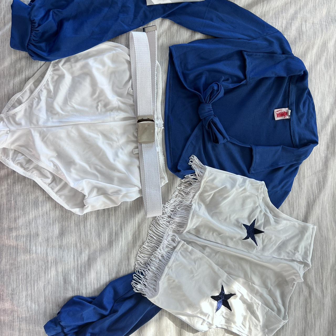 Dallas Cowboy Cheerleader Baby Costume