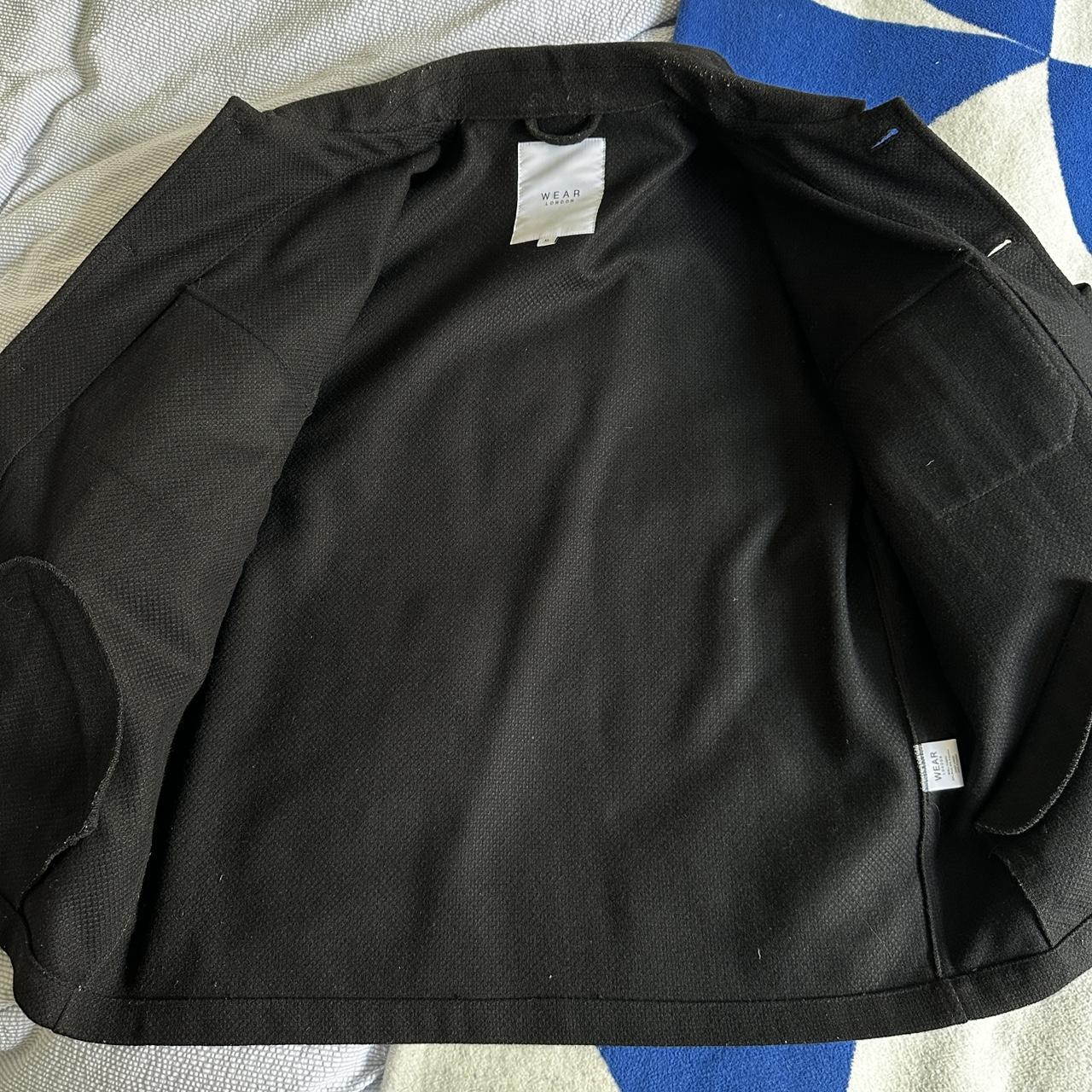 Black jacket / shacket by Wear London Size XL but... - Depop