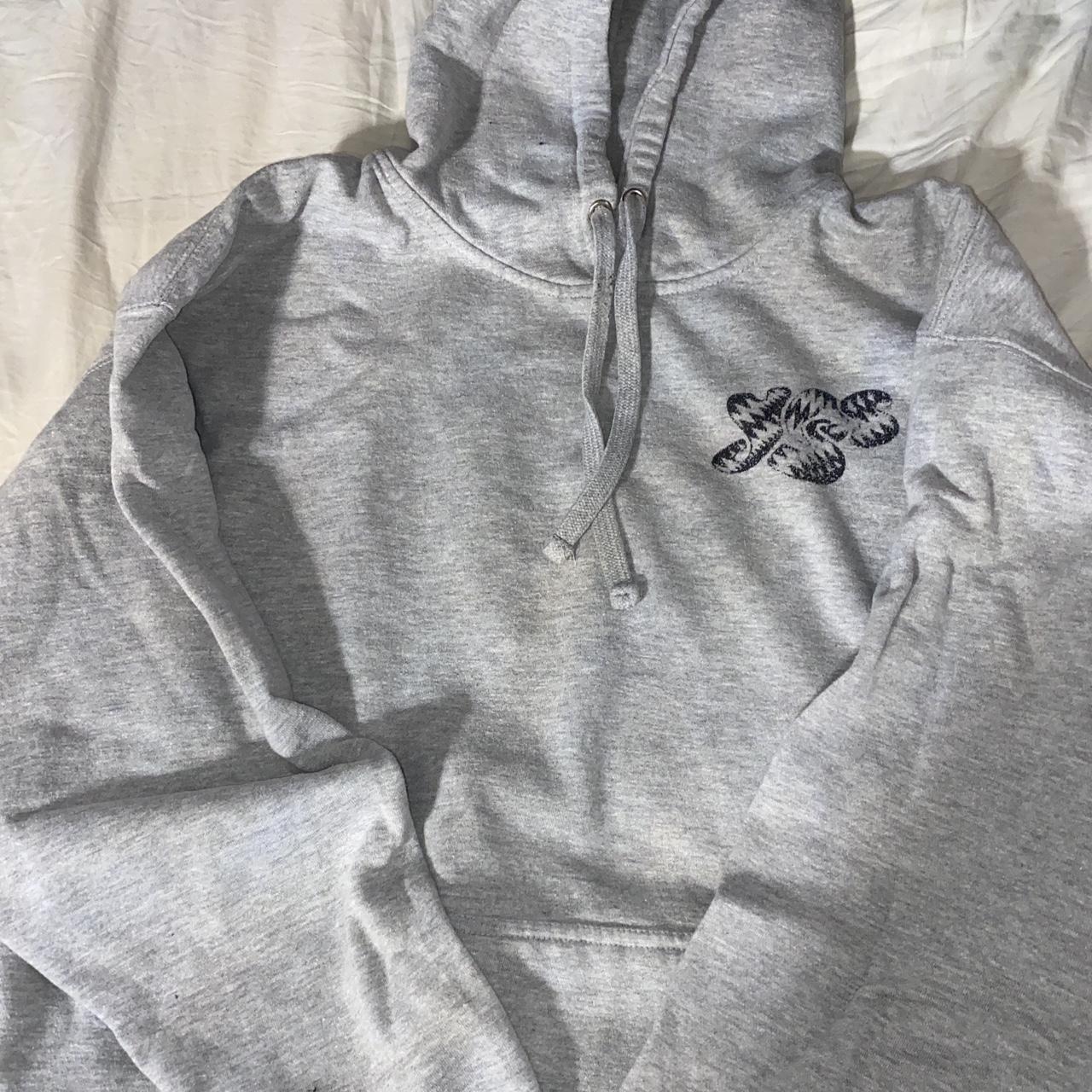 Women's Grey Hoodie | Depop