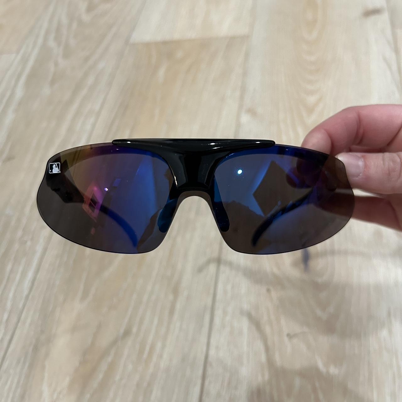 baseball flip sunglasses used but in good condition - Depop