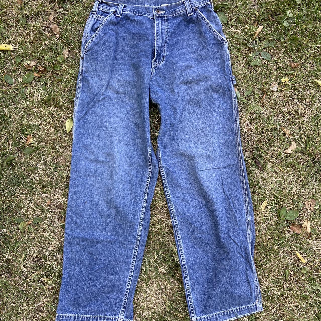 Vintage Abercrombie & Fitch baggy jeans. Vintage,... - Depop