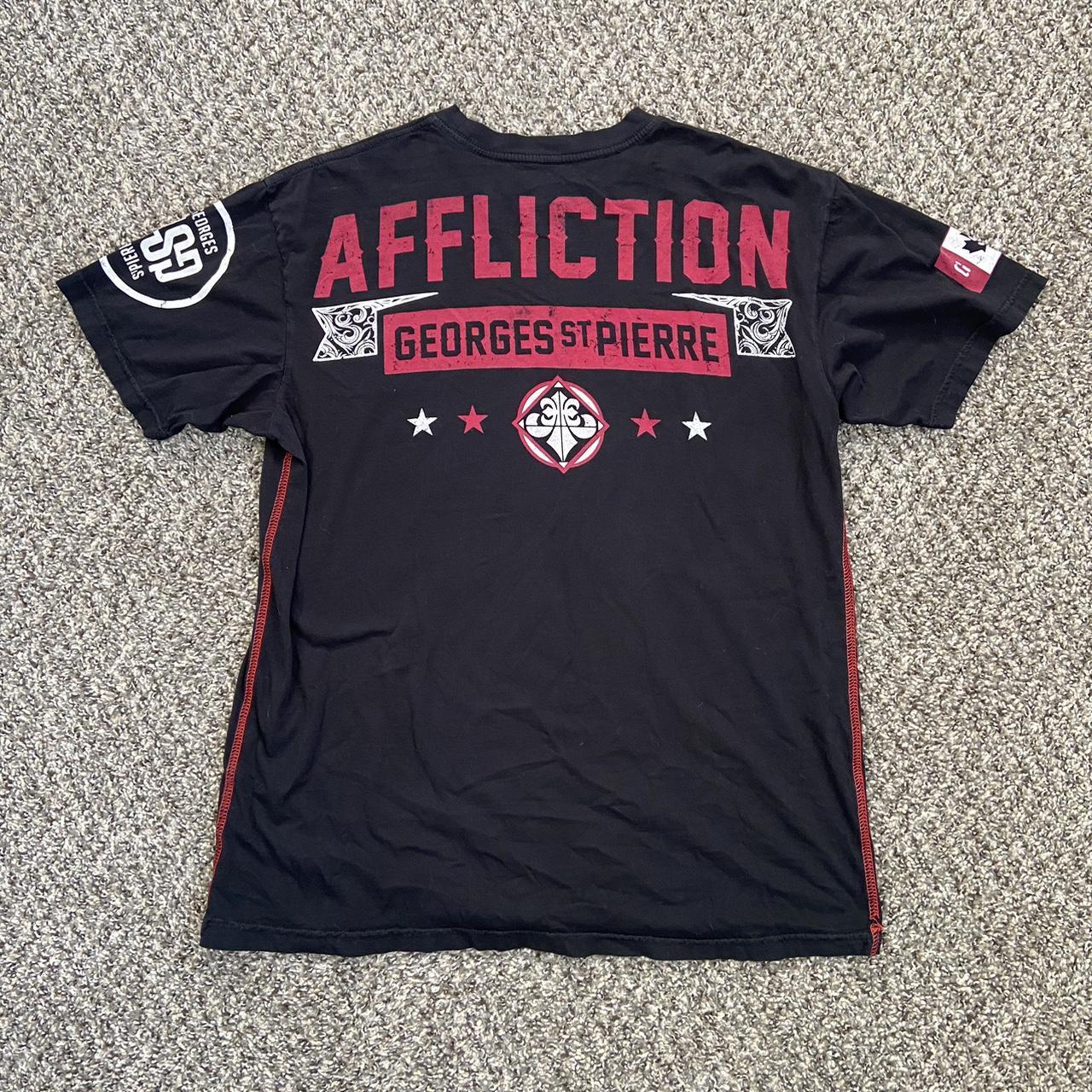 george st pierre affliction shirts