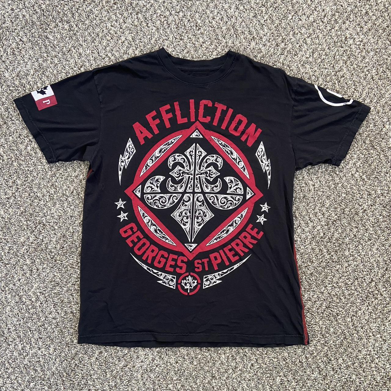 george st pierre affliction shirts