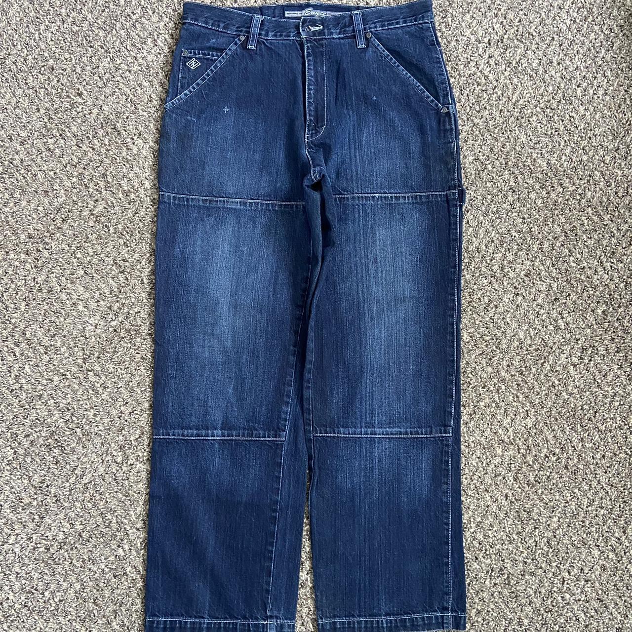 ENYCE LEATHER DOUBLE KNEE PANTS 34