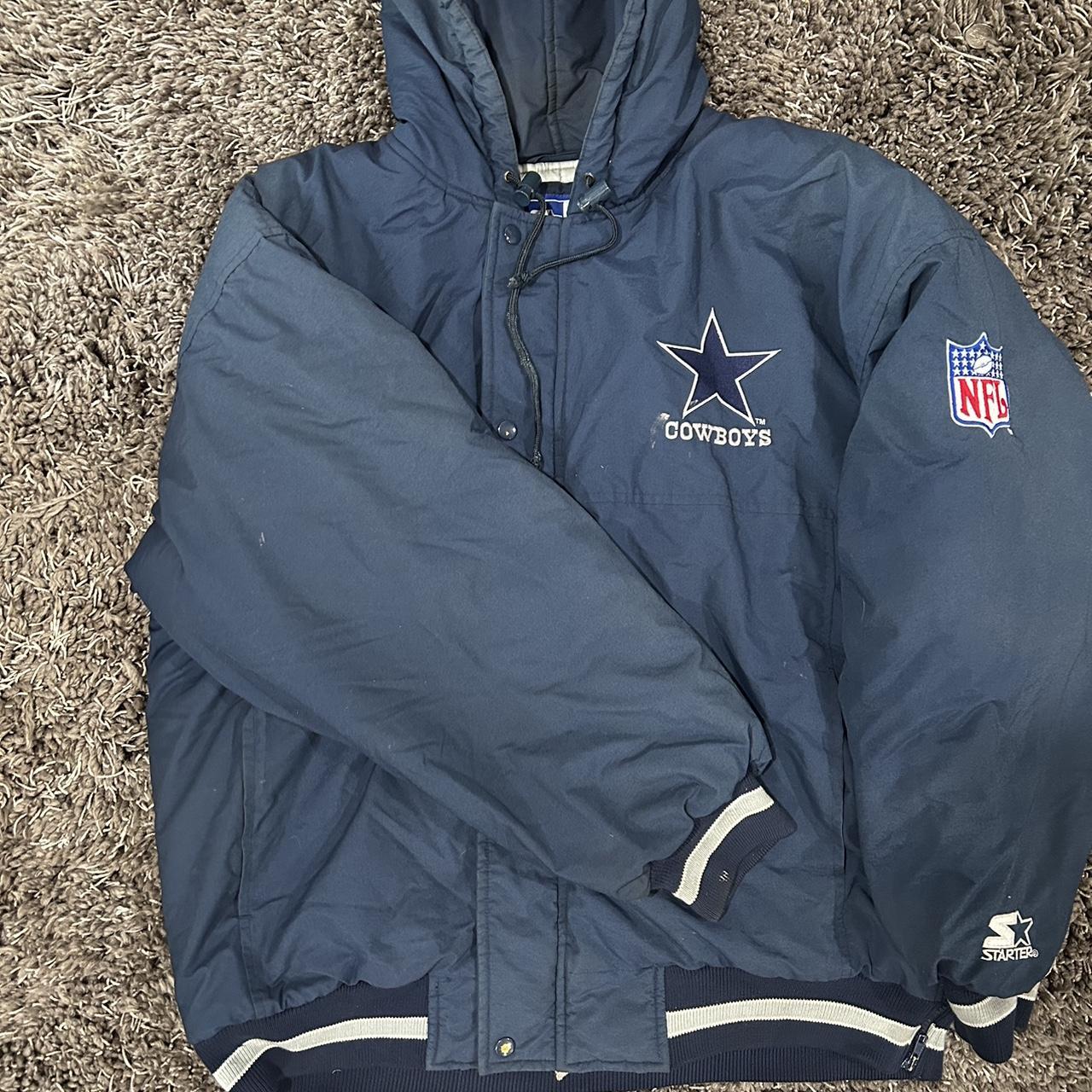 Vintage Dallas Cowboys Starter Jacket Size - Depop