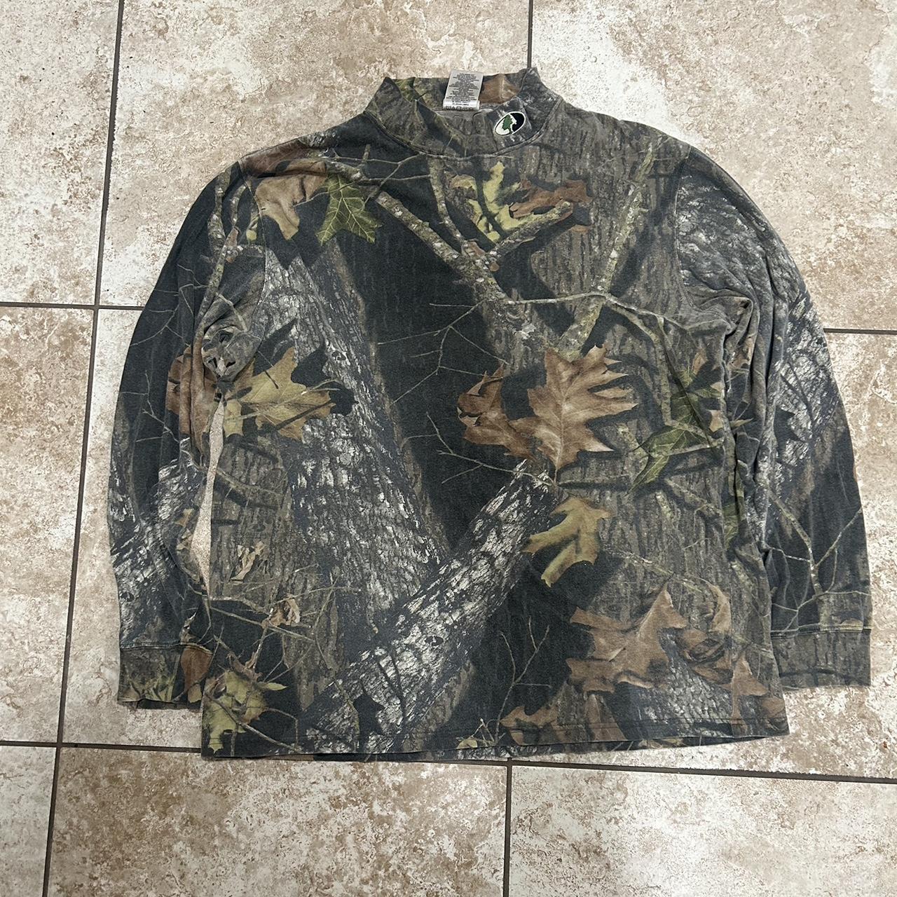 Crazy Vintage Mossy Oak LongSleeve Size-L - Depop