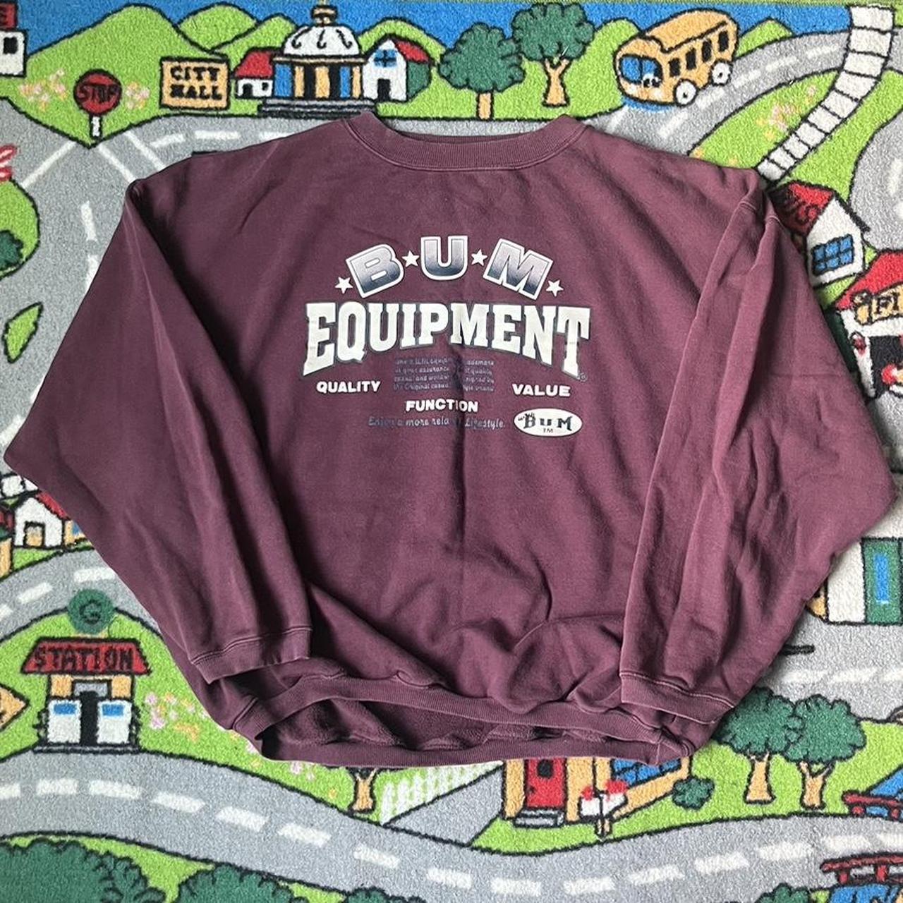 Bum equipment 2025 sweatshirt 90s