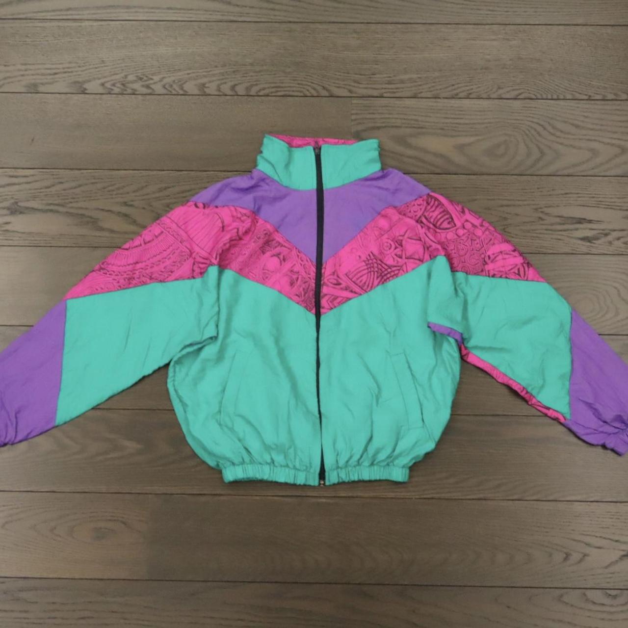 Retro hot sale nylon jacket