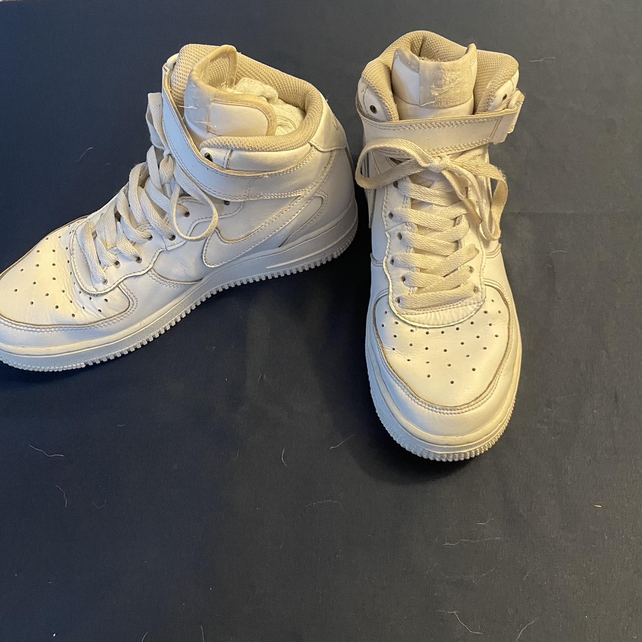 Lightly used Nike Air Force One’s Marked as a... - Depop