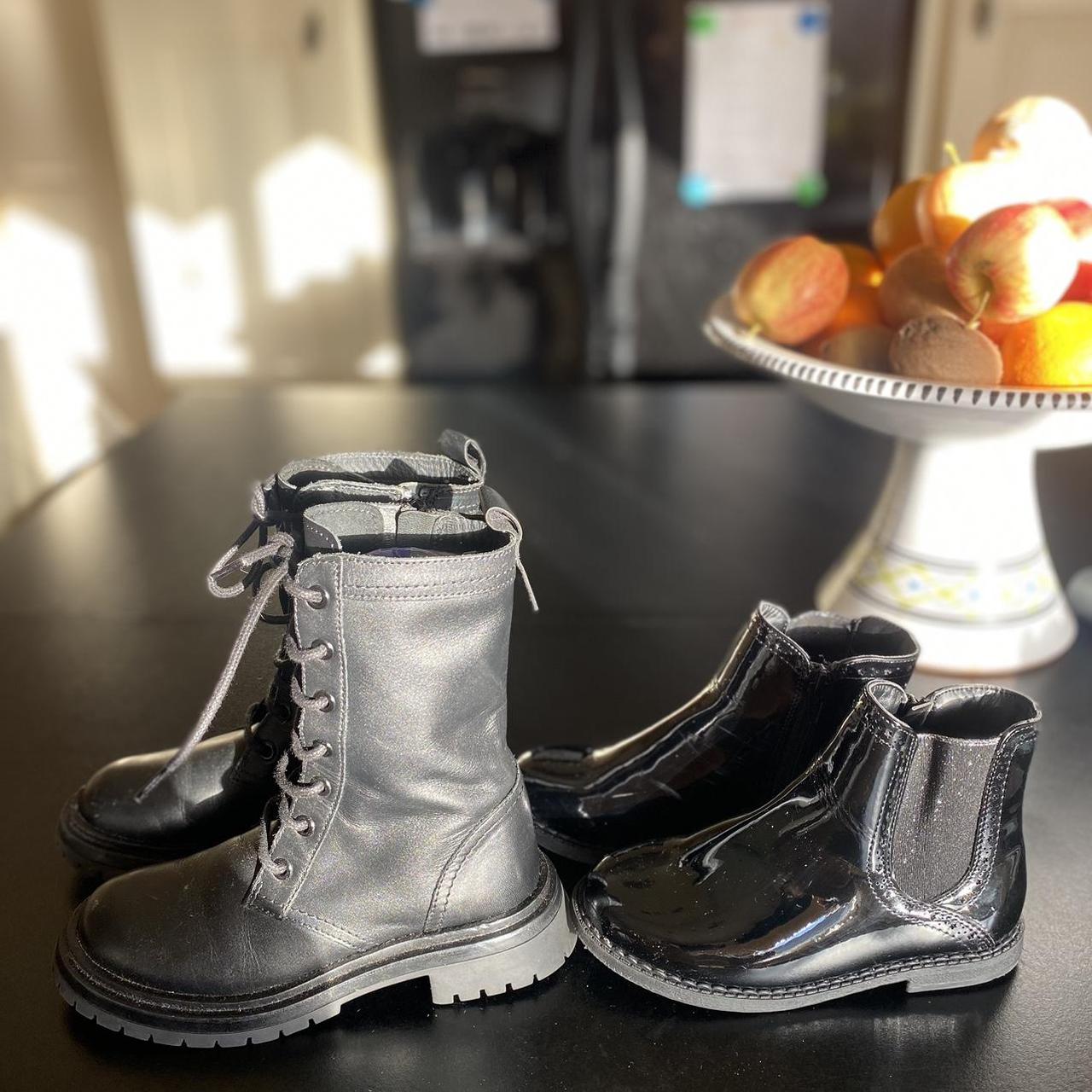 Zara kids hot sale black boots