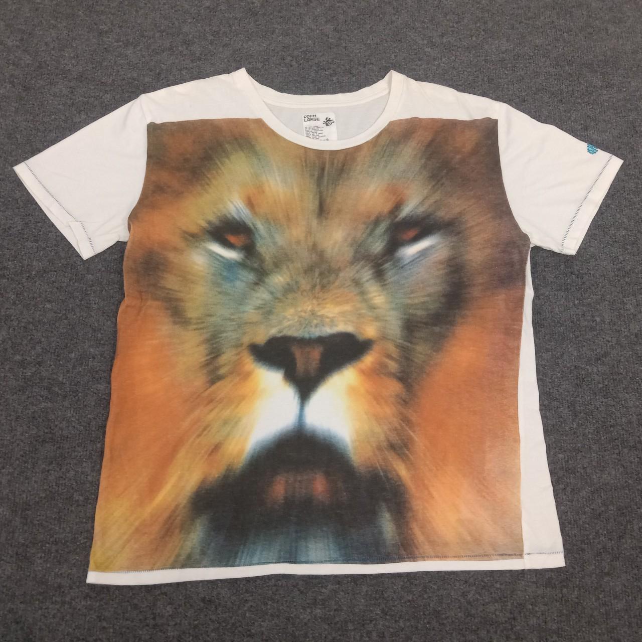 lion face t shirt