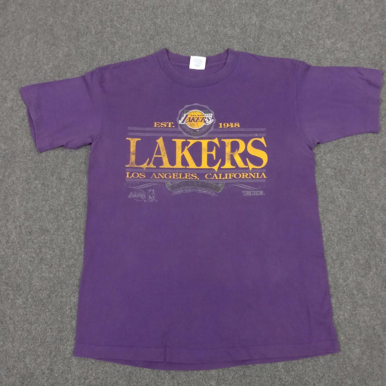 LA Lakers tee tags still on shirt, originally from - Depop