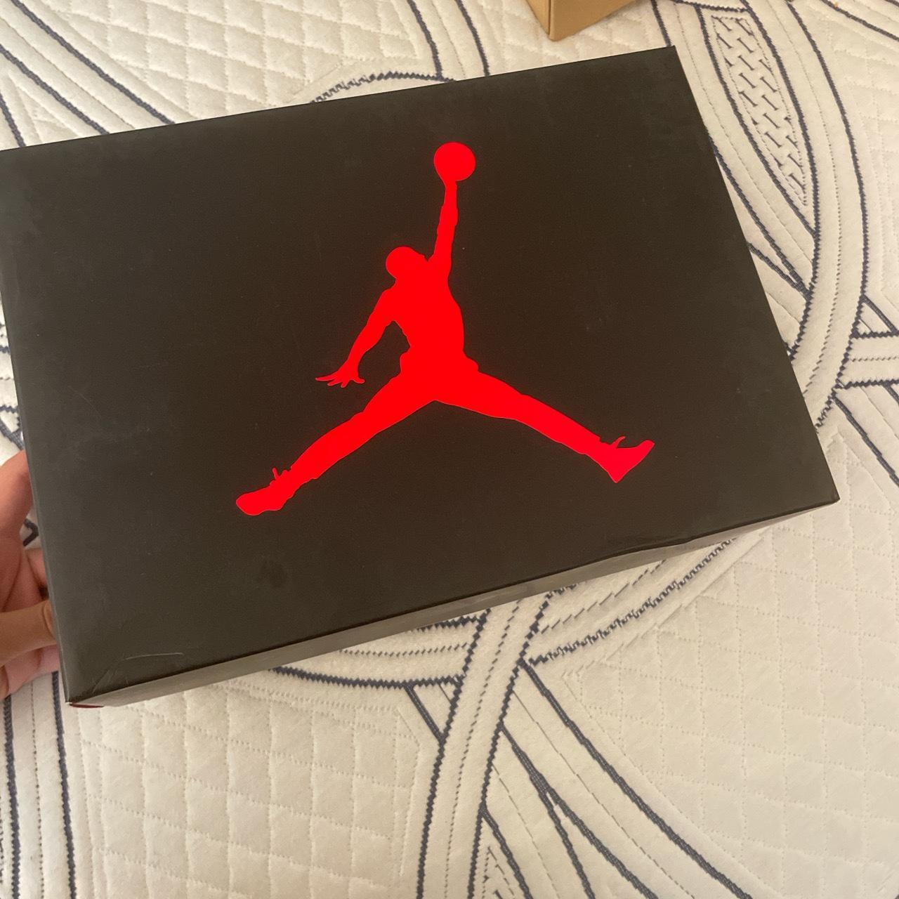 Woman’s Jordan 3 box Just the box Size tage is... - Depop