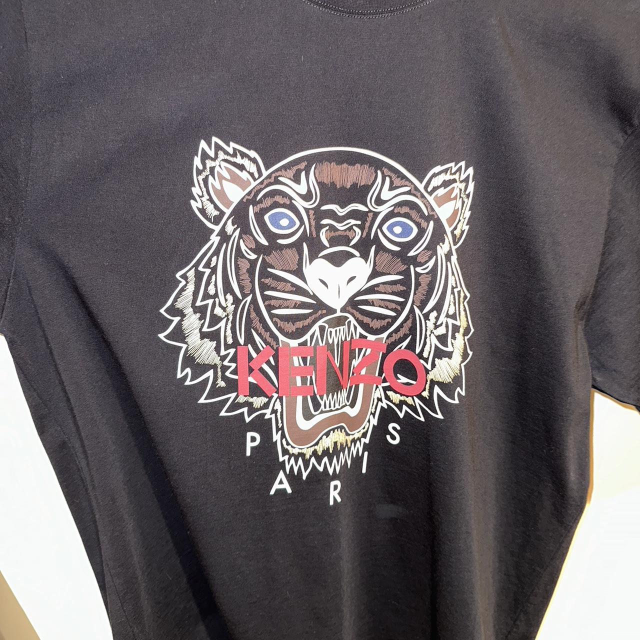 Black Kenzo t-shirt. XL but fits Large. - Depop