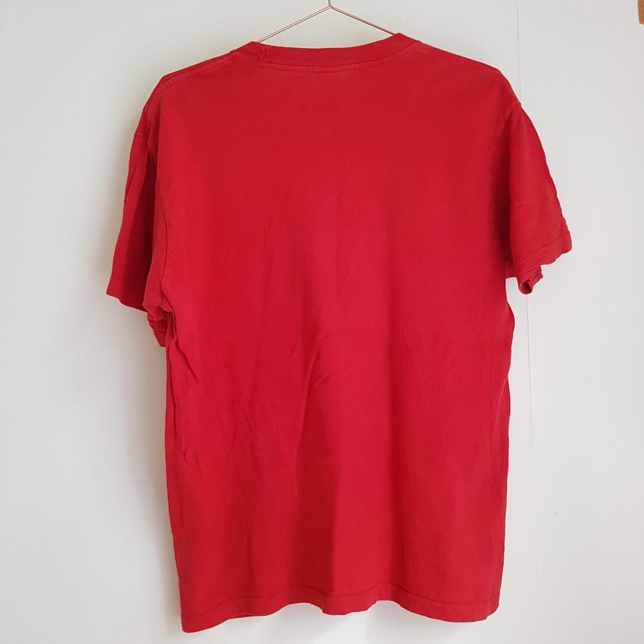 Supreme Leda and the swan tee red Well loved and... Depop