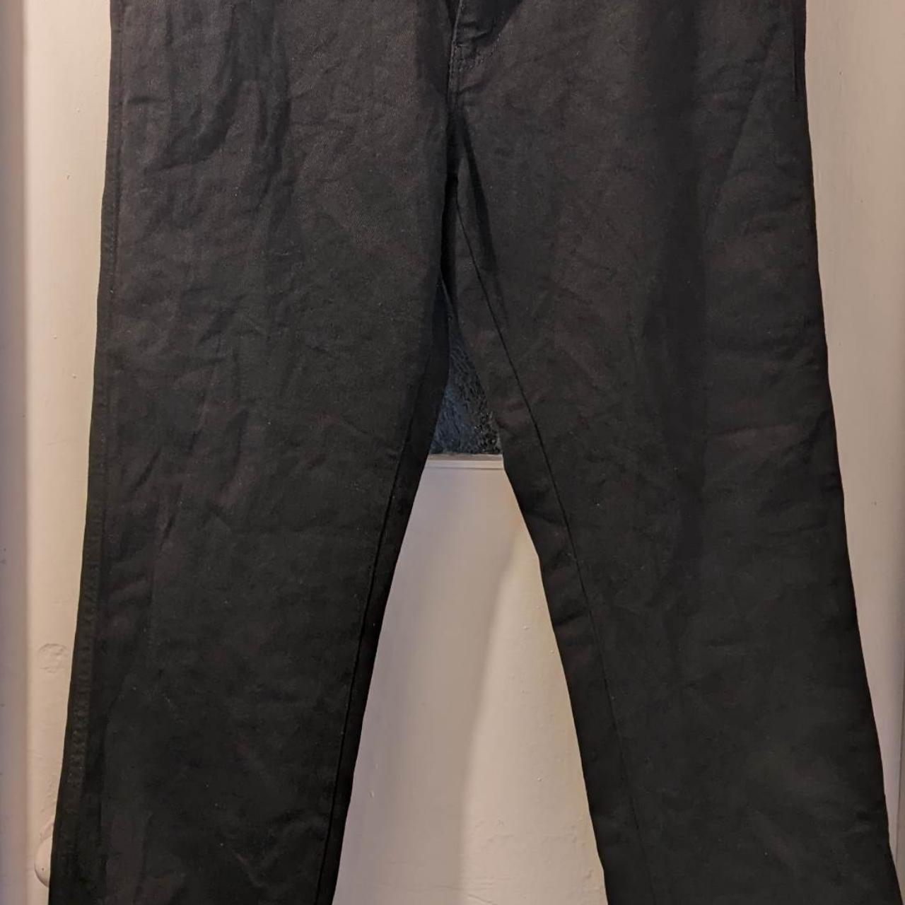 mens wrangler black jeans
