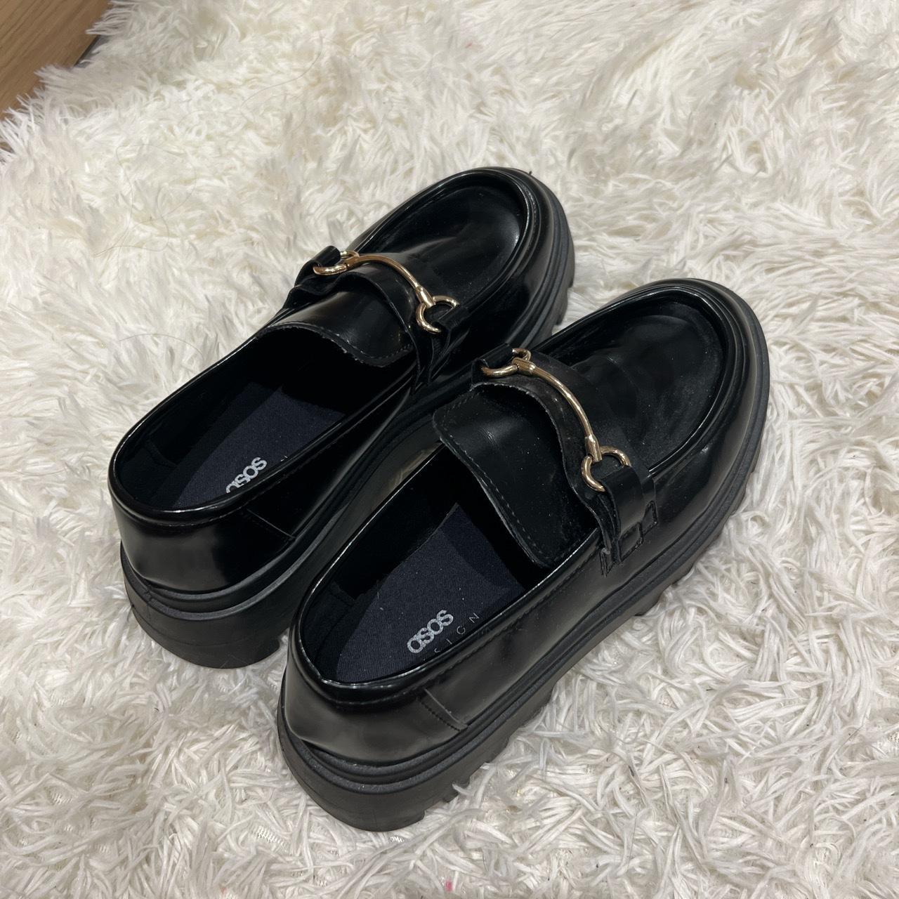 asos brown loafers