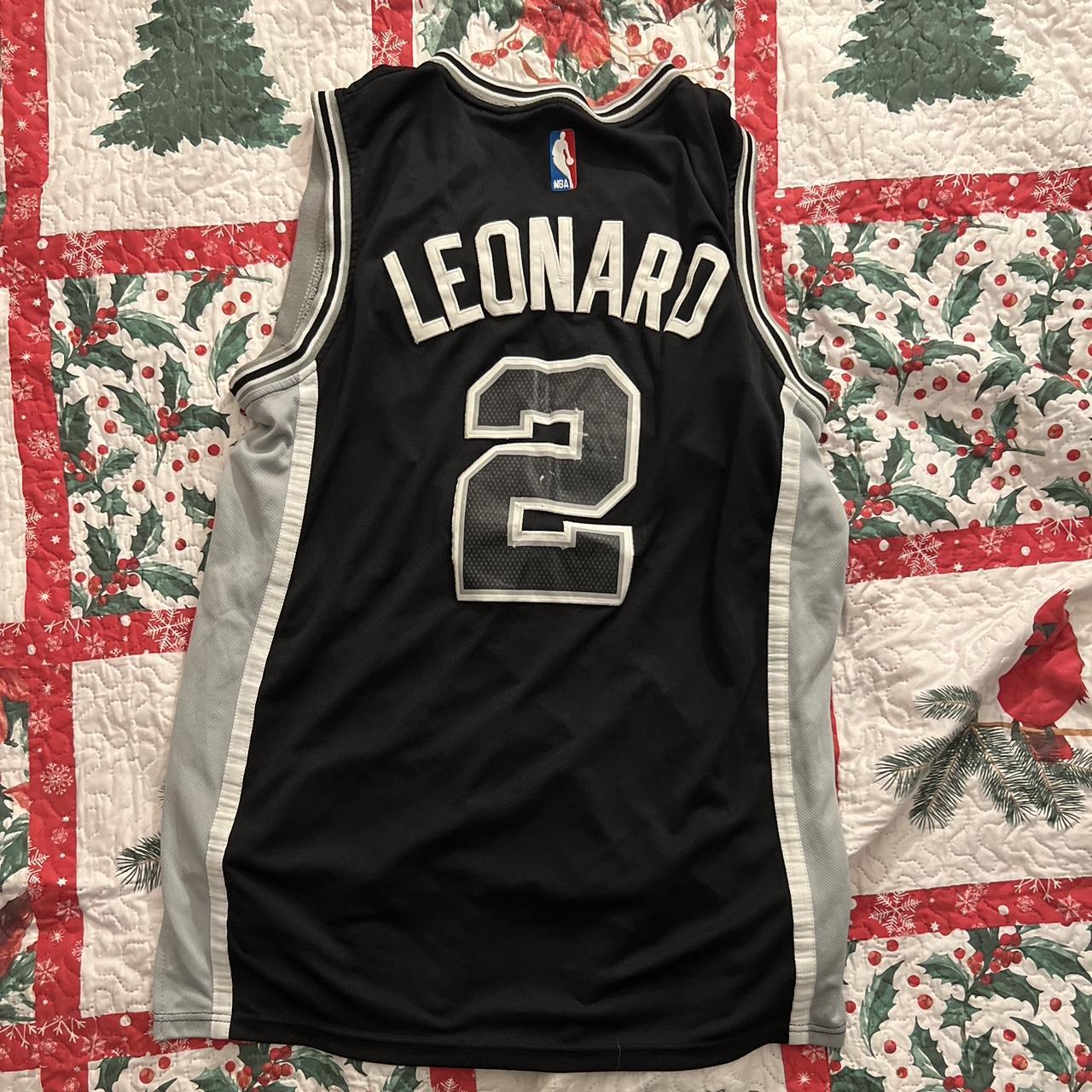 Adidas NBA Jersey San Antonio Spurs Kawhi Leonard Grey sz XL