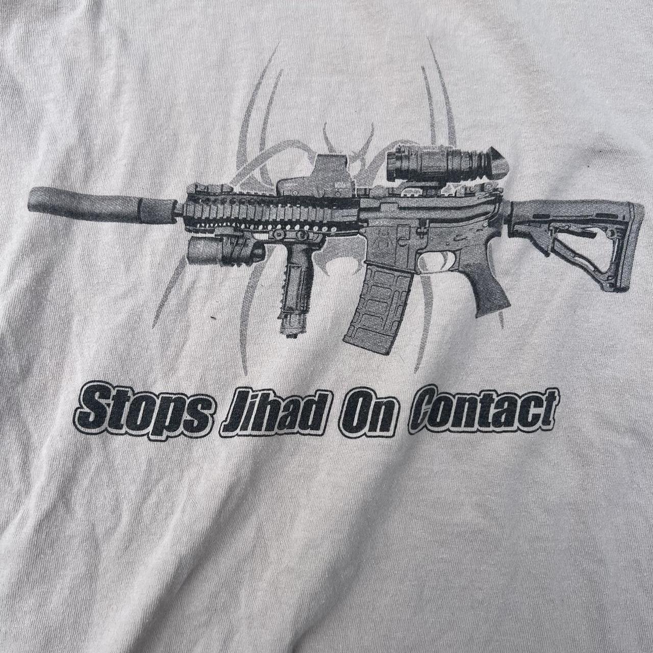 NOVESKE STOPS JIHAD STICKER Adesivo Decalcomania Pistola - Foto 6