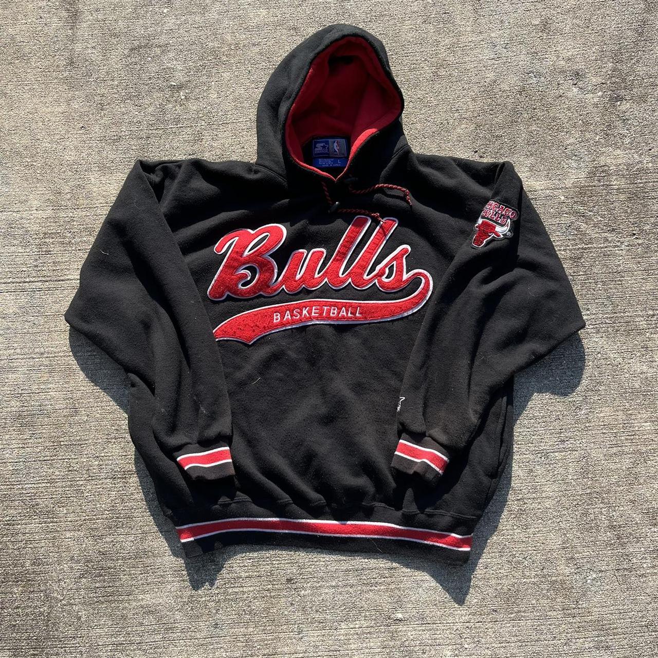 90s Chicago Bulls Starter Jacket Extremely rare - Depop