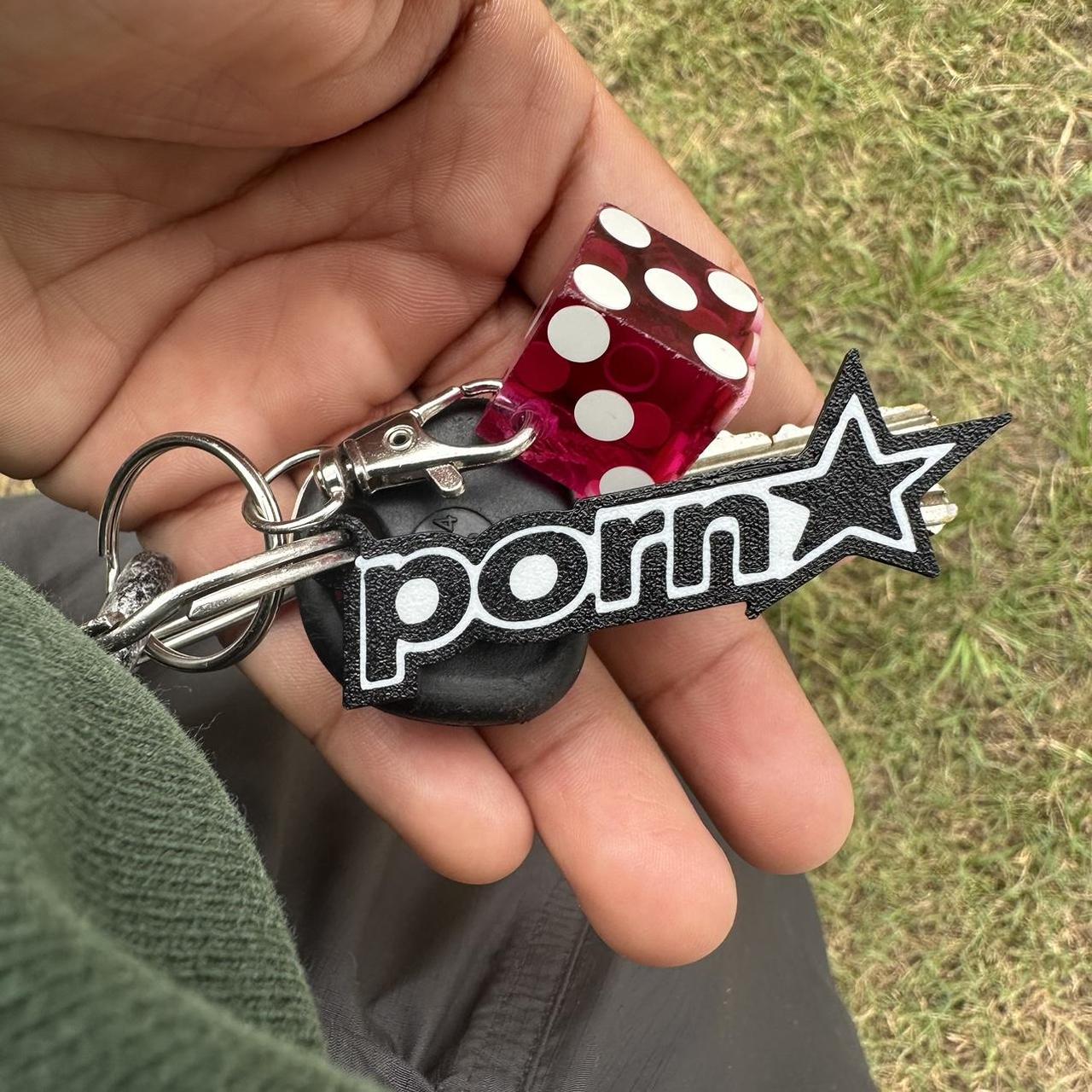 porn star key chain accessory hand made custom by... - Depop