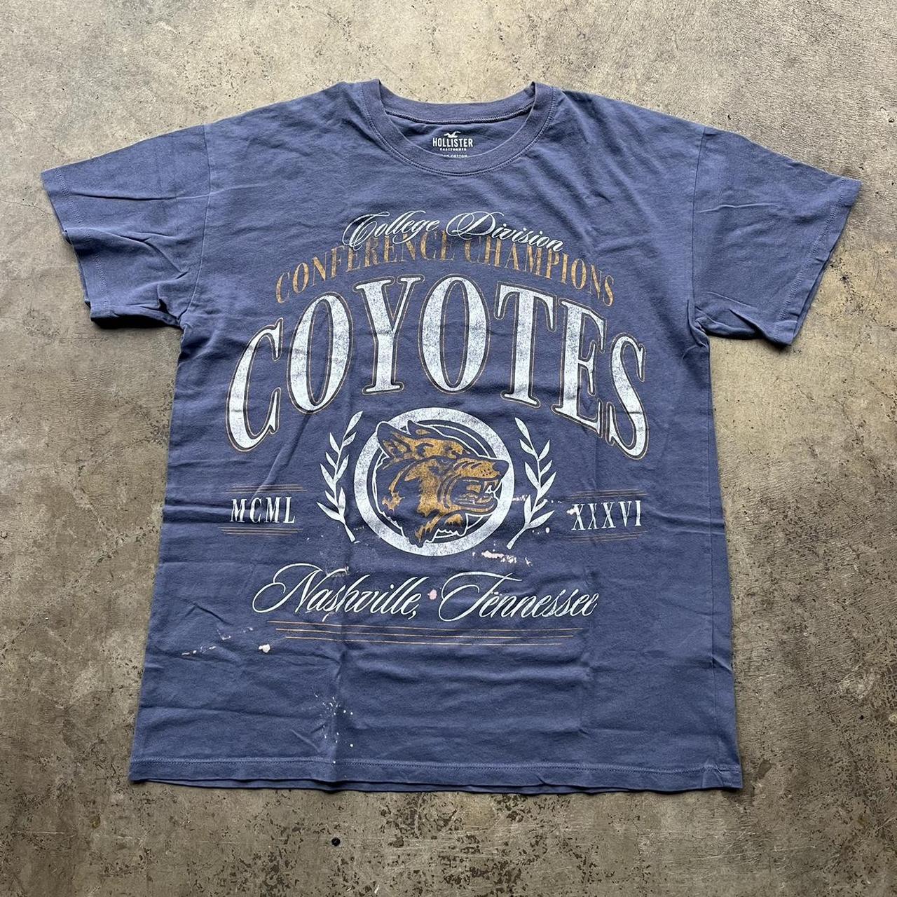 Hollister 100% cotton Coyotes T-Shirt. Some bleach