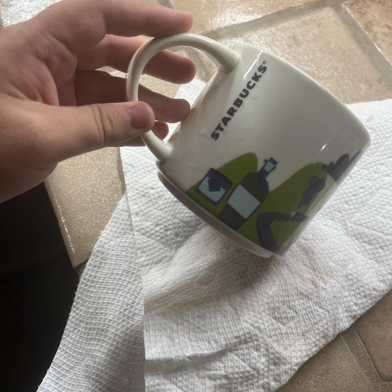 Starbucks coffee mug Dove & Mittens Christmas 2011 - - Depop