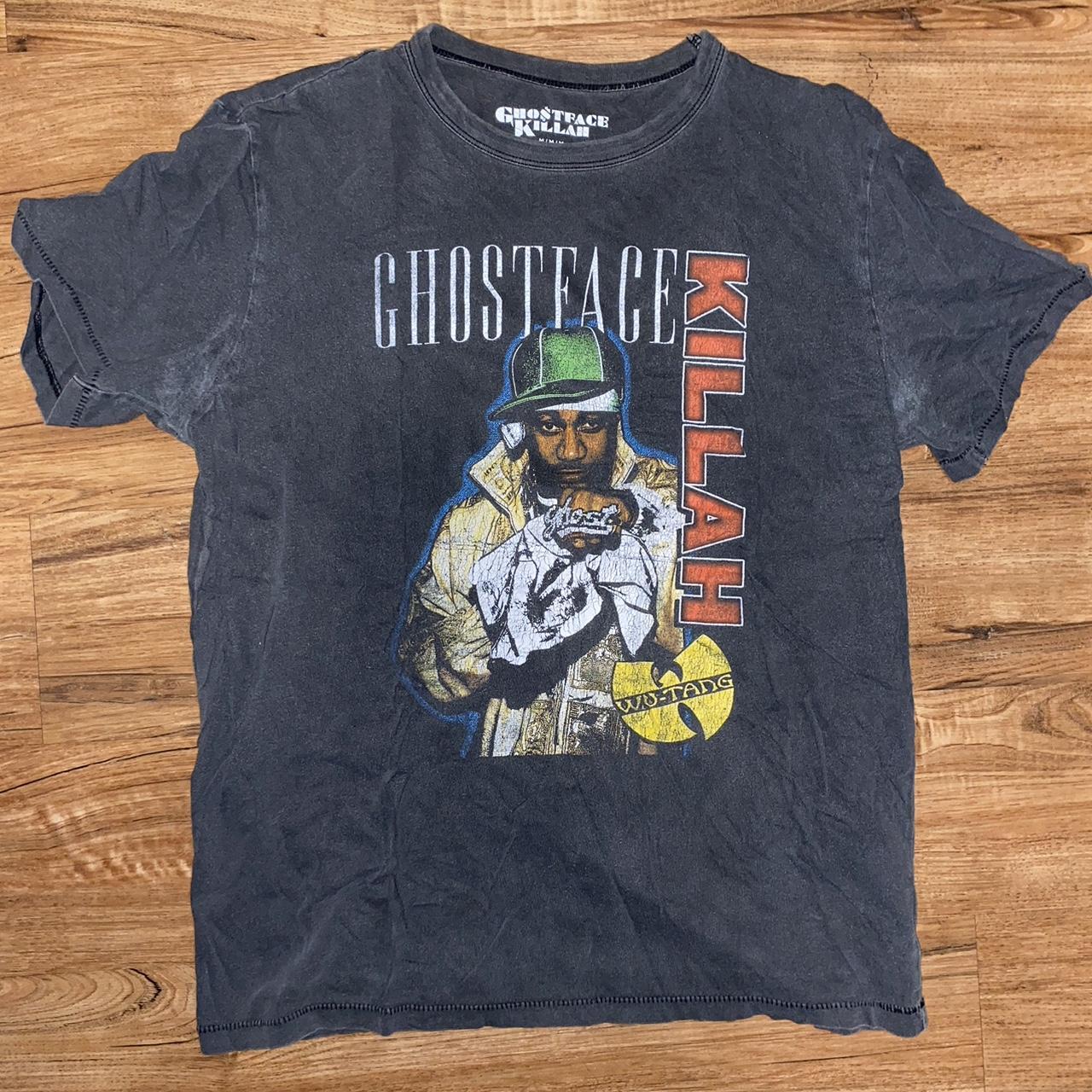 GHOSTFACE KILLAH shirt, Worn faded and