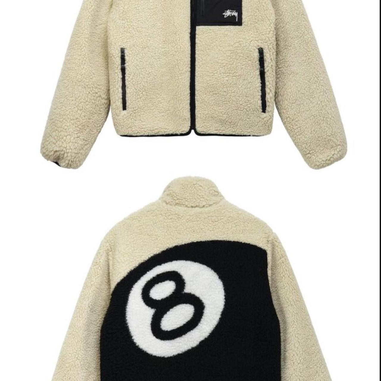 Stussy Reversible 8 ball jacket New with tags... - Depop